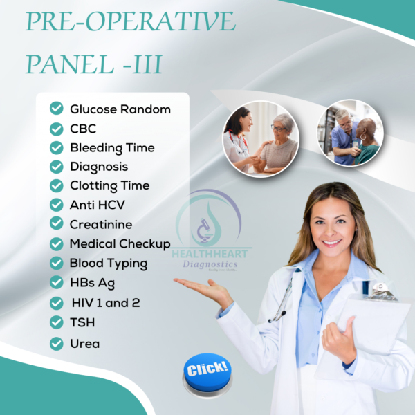 Pre-operative Panel -III